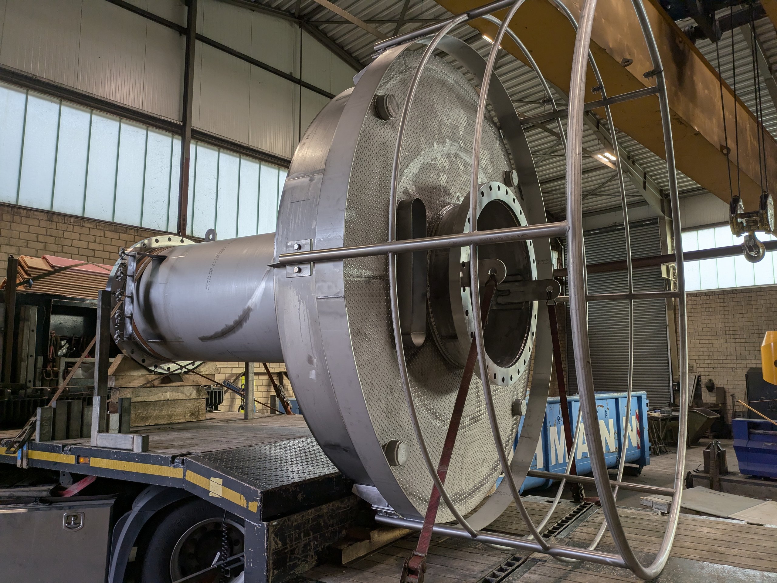 Planned use of vibration dampers | Caligo Chimney Construction